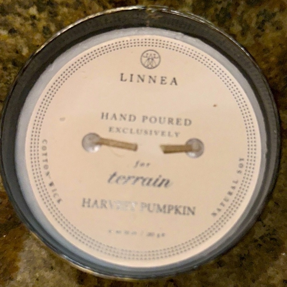 Anthropologie Linnea for Terrain Soy Candle - Harvest Pumpkin 10 oz NWOB - Picture 3 of 5